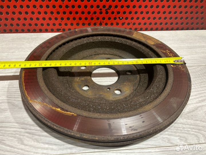 Диск тормозной задний Lexus Rx 4 450Н X2GR-X82A