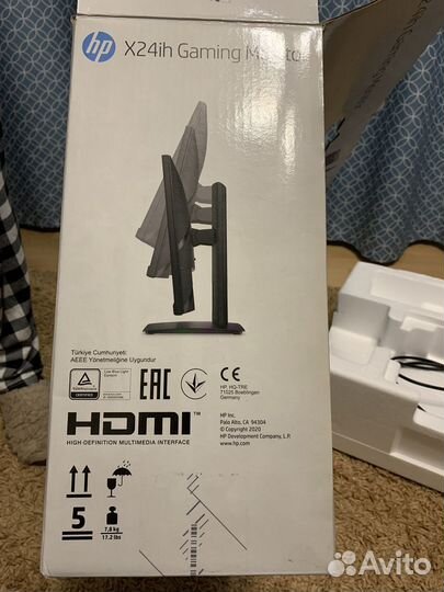 Монитор hp x24ih