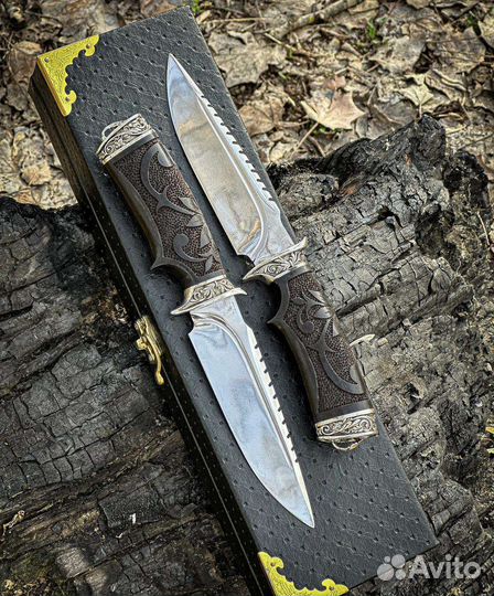 Нож Охотник, сталь х 12 мф