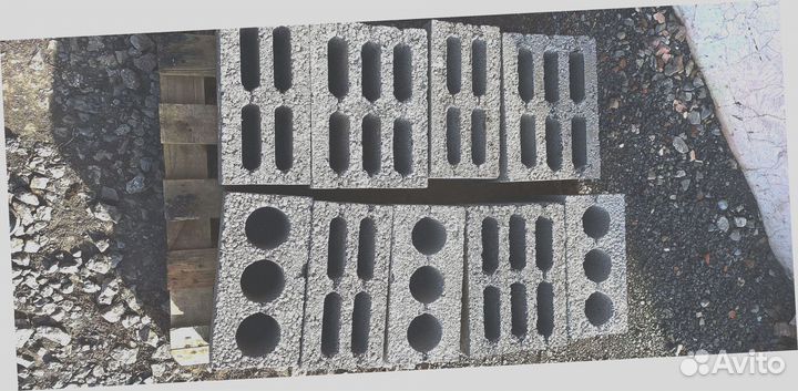 Керамзитобетонный блок DAV#6633