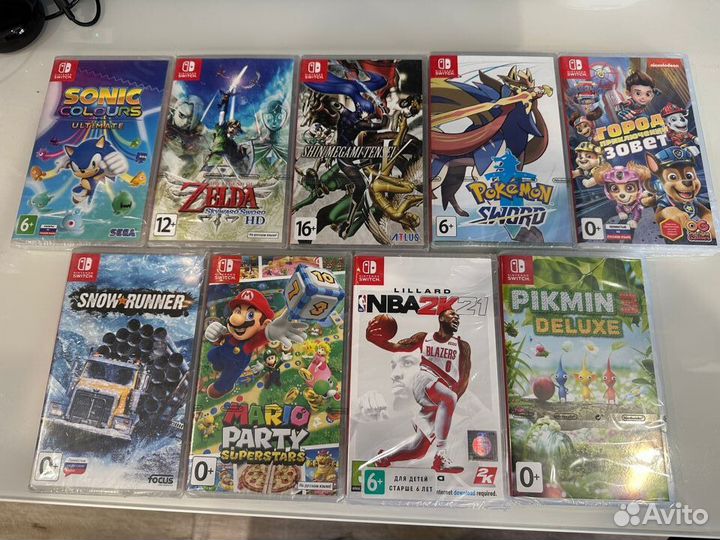 Игры для Nintendo Switch