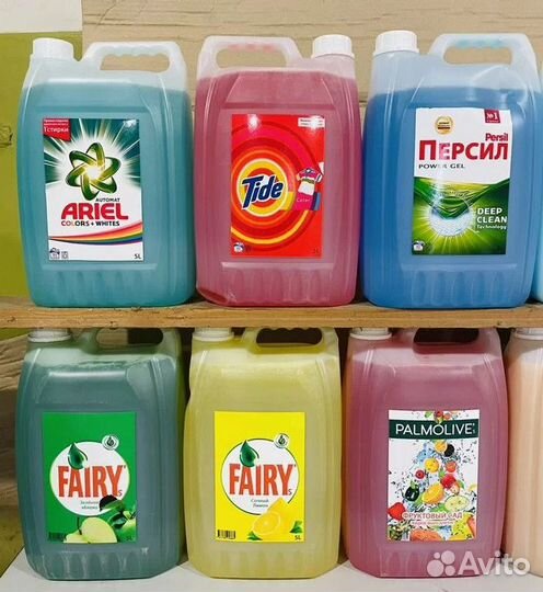 Гель для стирки 5л стиральный порошок Персил