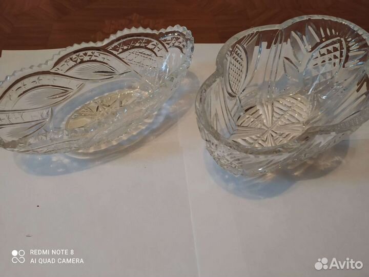 Ваза хрустальная СССР