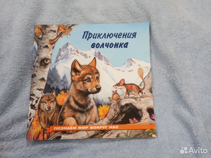 Приключения волчонка книжка