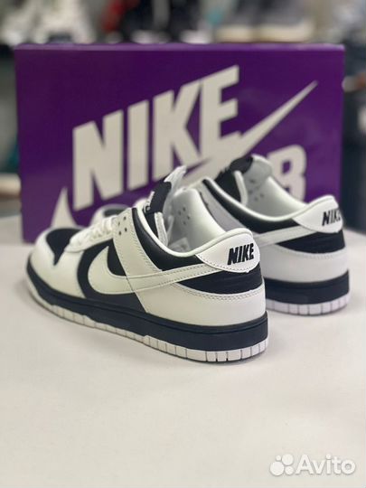 Кроссовки Nike SB Dunk White and Black