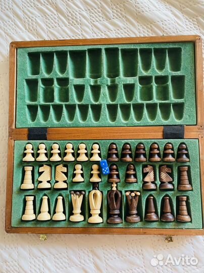Шахматы деревяные, резные