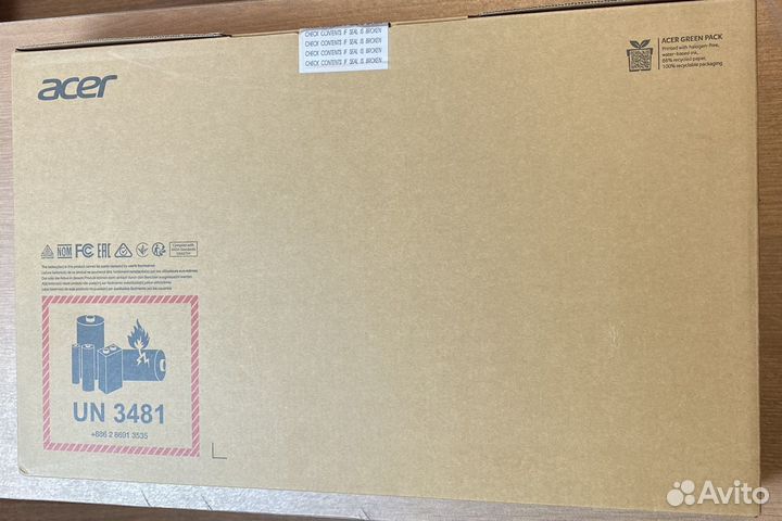 Ноутбук Acer Aspire 3 12GB/SSD512Gb 8 ядер новый