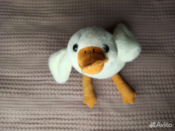 Мягкая игрушка гусь обнимусь новая