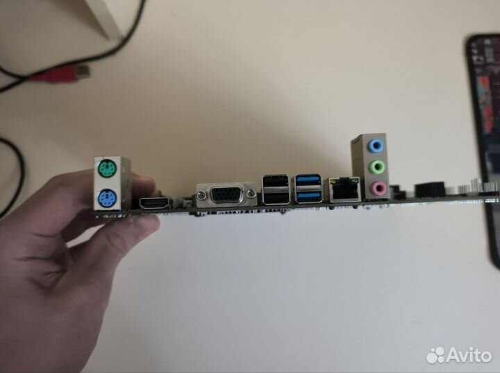 Материнская плата lga 1200 h410