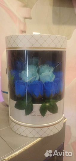 Букеты из мыльных арома-роз