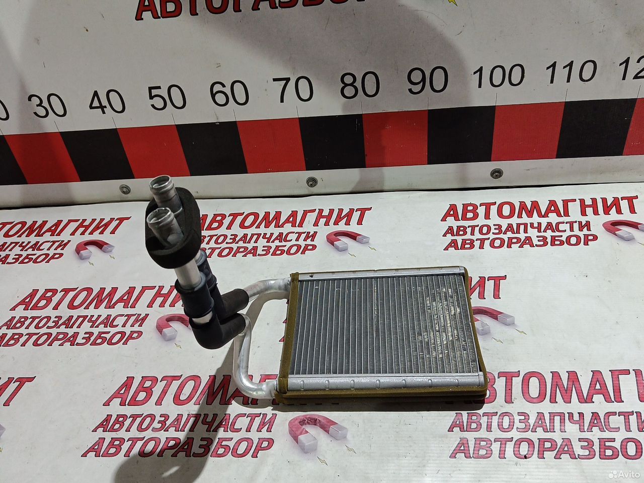 Радиатор печки Санта Фе 4 тм 18-н.в