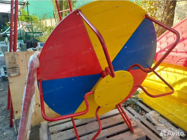 Карусель, горка, балансир G2901