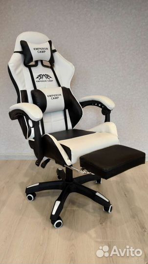 Кресло компьютерное игровое (эко-кожа)