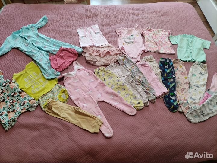 Вещи на девочку от 74-86
