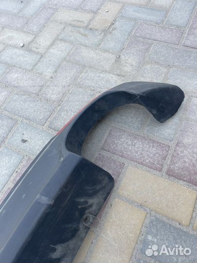 Накладка заднего бампера kia optima 4 jf