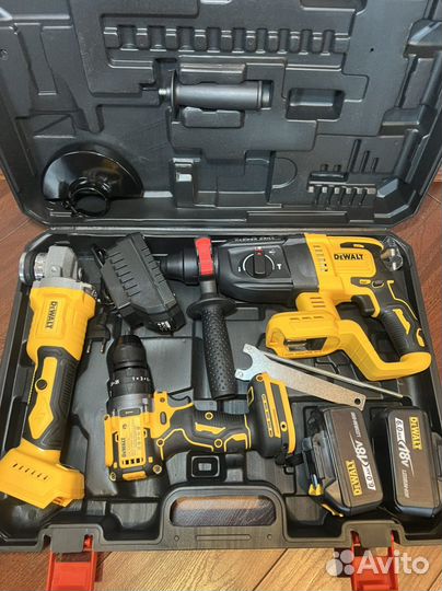 Набор инструментов 3в1 dewalt бесщеточный