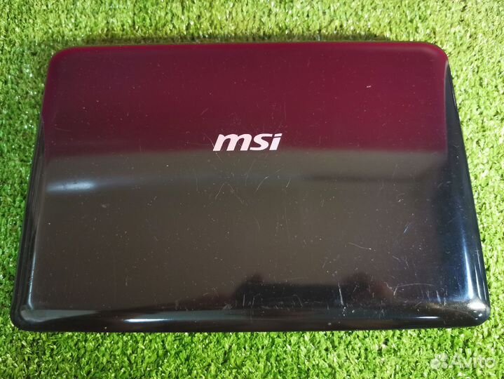 Ноутбук MSI Atom N270/2гб/120гб/GMA 950/10.1