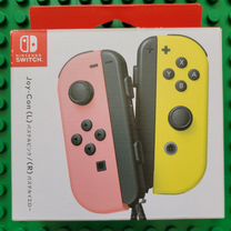 Nintendo Switch Joy Con Pastel Pink/Yellow