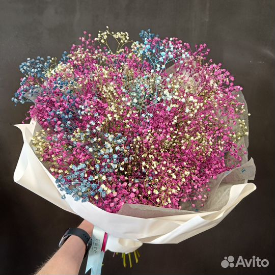 Цветы Гипсофилы Букет гипсофил Доставка