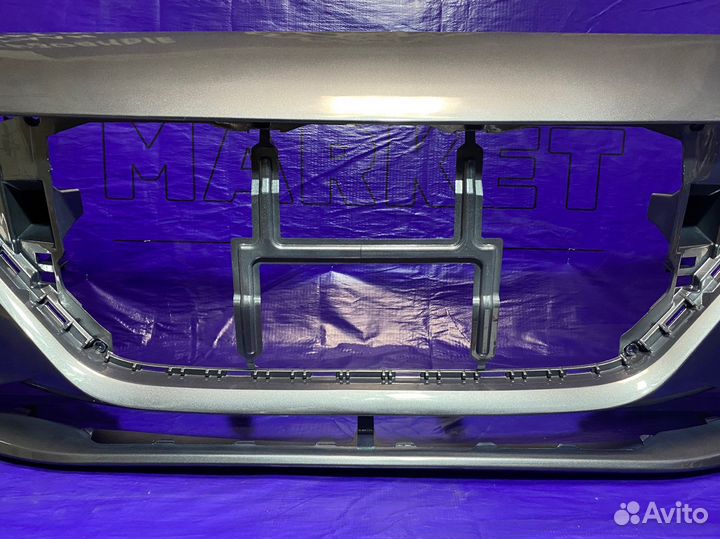 Бампер передний Hyundai Solaris 20 Серый