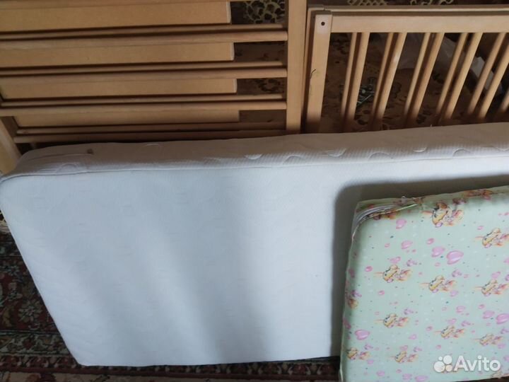 Детская кровать IKEA сниглар + матрас