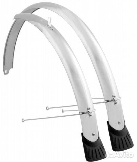 Крылья для велосипеда 28 26 24 20 хром