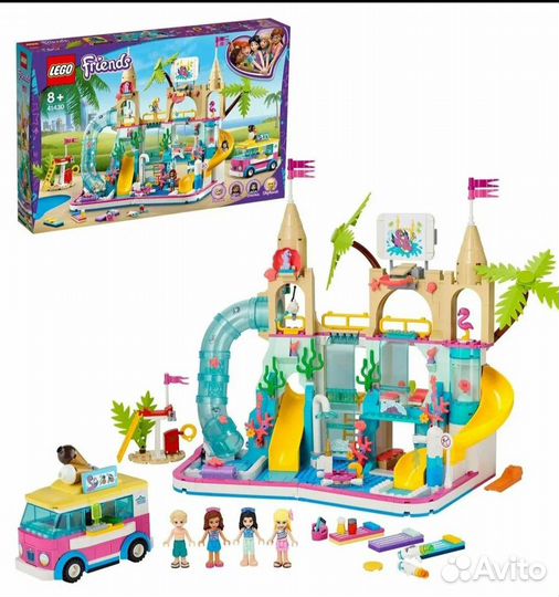 Lego friends аквапарк 41429 41422 41395 41430