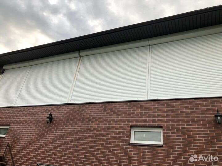 Рольставни двери стальные, б/у