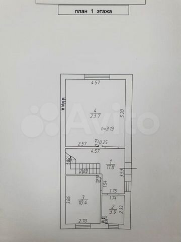 Таунхаус 105 м² на участке 2,5 сот.