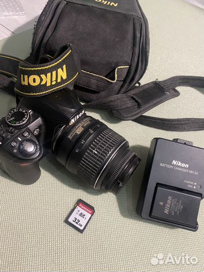 Зеркальный фотоаппарат nikon d3100