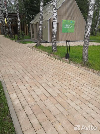 Тротуарная плитка Домино, Колор Микс Плато 60 мм