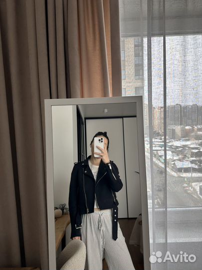 Куртка stradivarius синяя