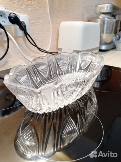 Хрустальные салатники СССР