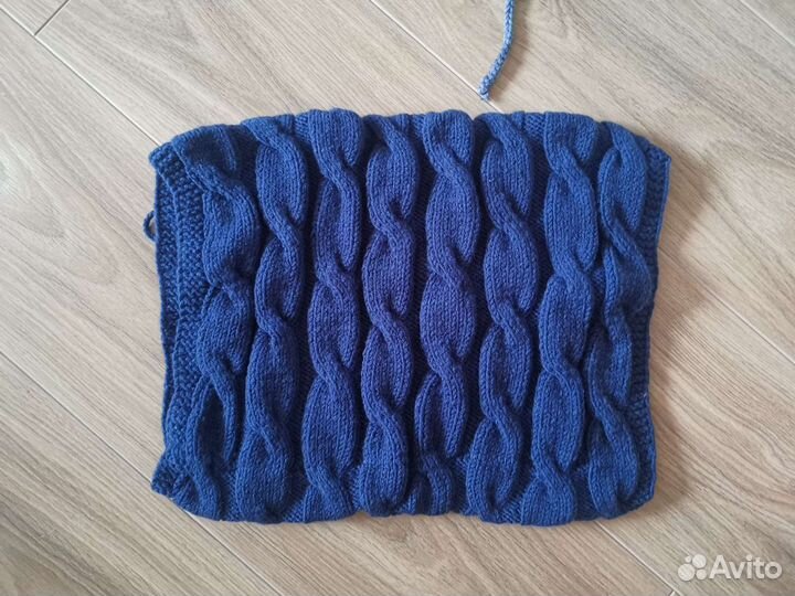 Комплект шапка и снуд для мальчика
