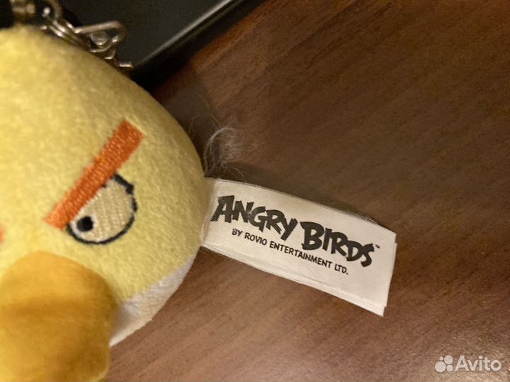Брелок Angry Birds - 4 штуки - цена за комплект