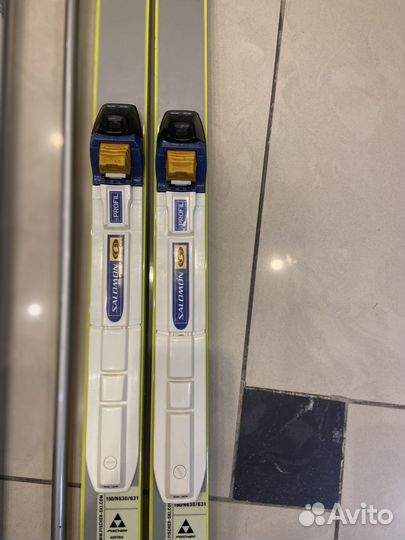 Лыжи беговые fisher 160 см