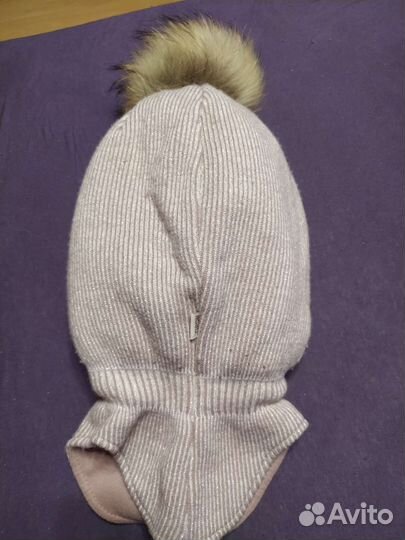 Шапка шлем для девочки р50-54