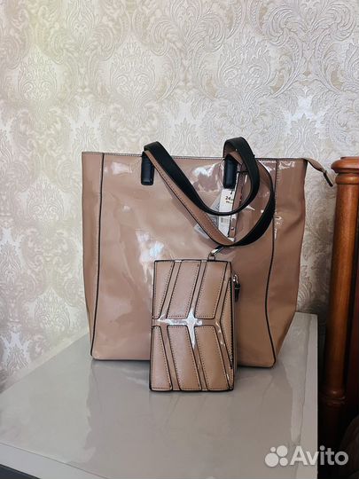 Сумка женская лакированная