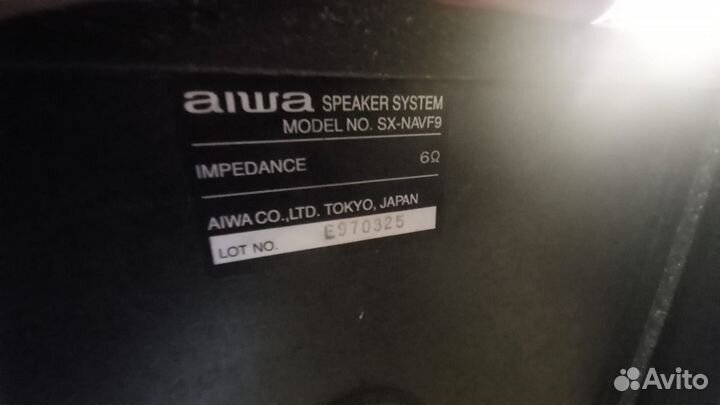 Музыкальный центр aiwa F9