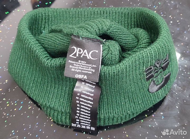 Шапка 2Pac. Официальный мерч. Англия