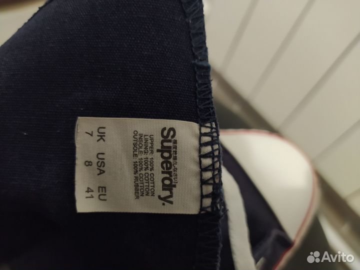 Кеды высокие кроссовки Superdry