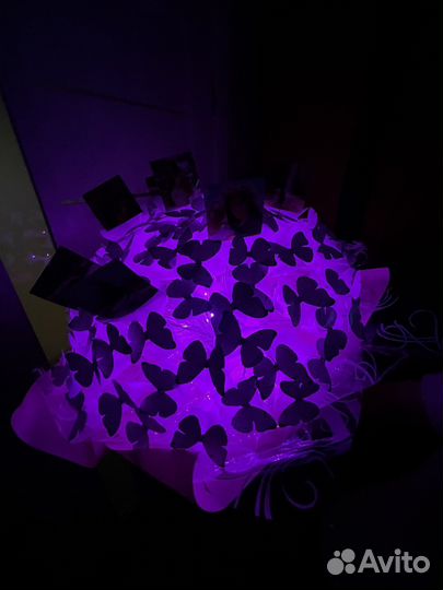 Букетики из бабочек