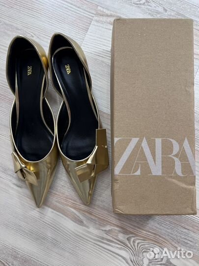 Туфли zara 38 новые 1700