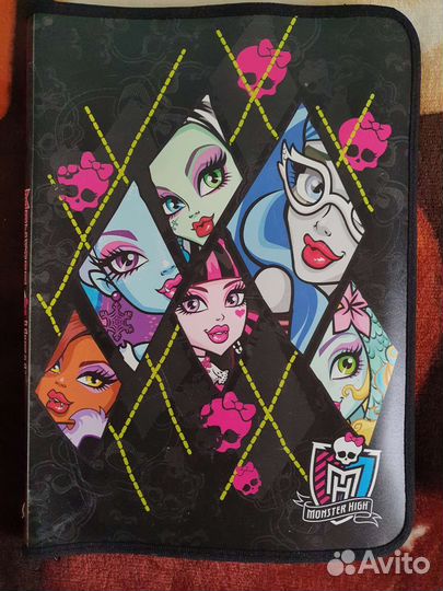 Папка для труда Monster High А4
