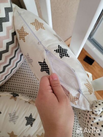 Бортики в детскую кроватку