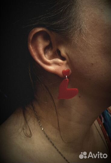 Серьги (сердце)