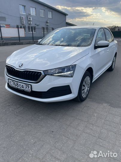 Автопрокат Шкода Рапид 2022 г.в