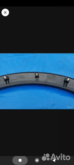 Накладка переднего левого крыла опель антара