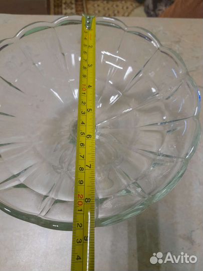 Большая напольная ваза,Ваза для фруктов на ножке