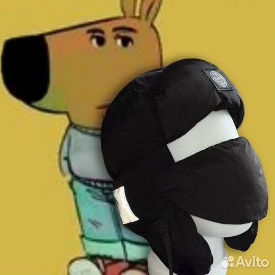 Чиловая ушанка стоник